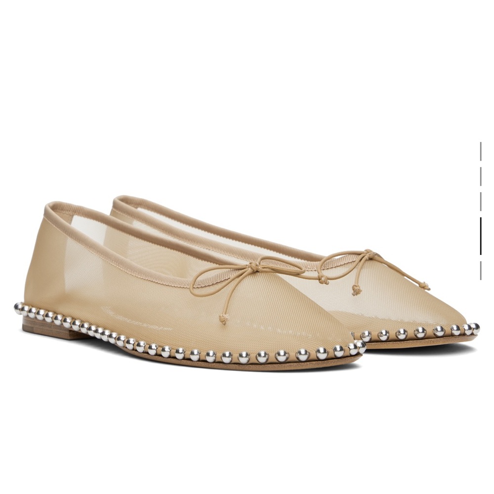 Alexander Wang beige ballerina flats